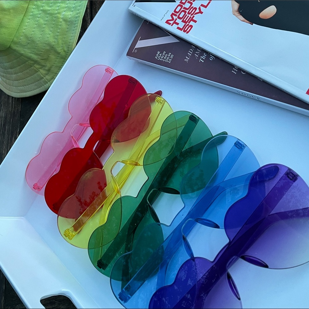 Bundle of Heart Glasses